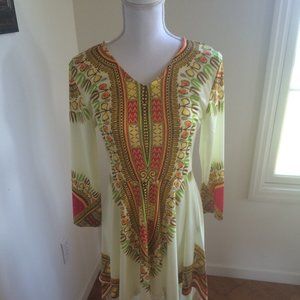 Hi Lo BoHo Dress Size Medium